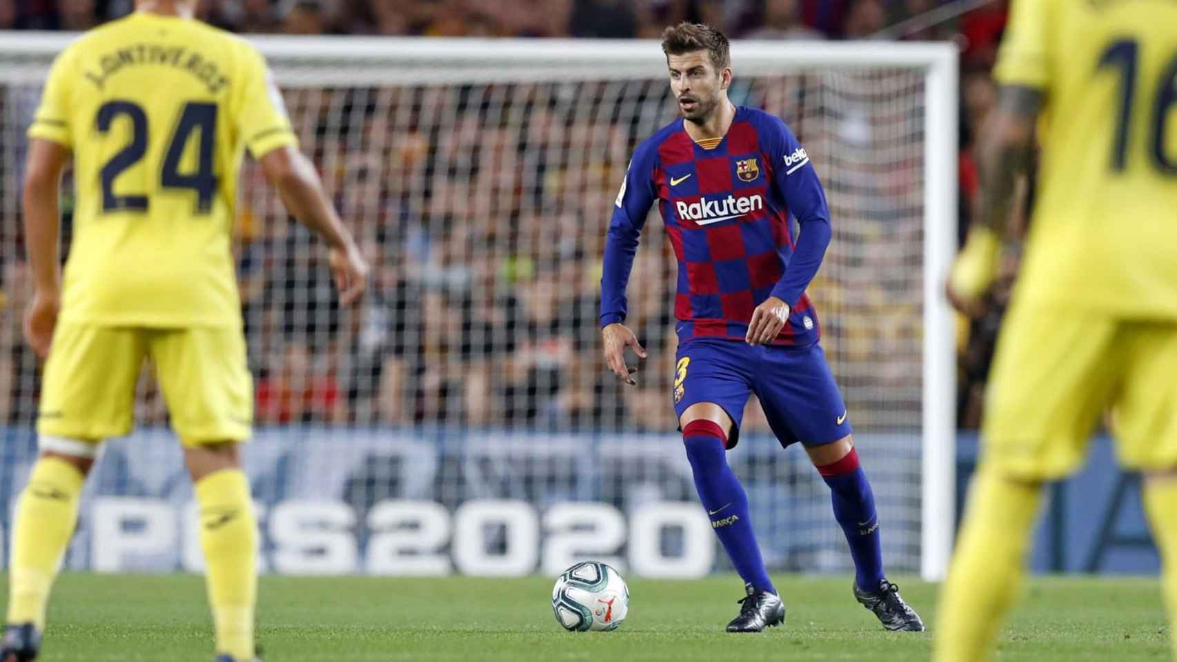 Gerard Piqué en el Barça-Villarreal / FC Barcelona
