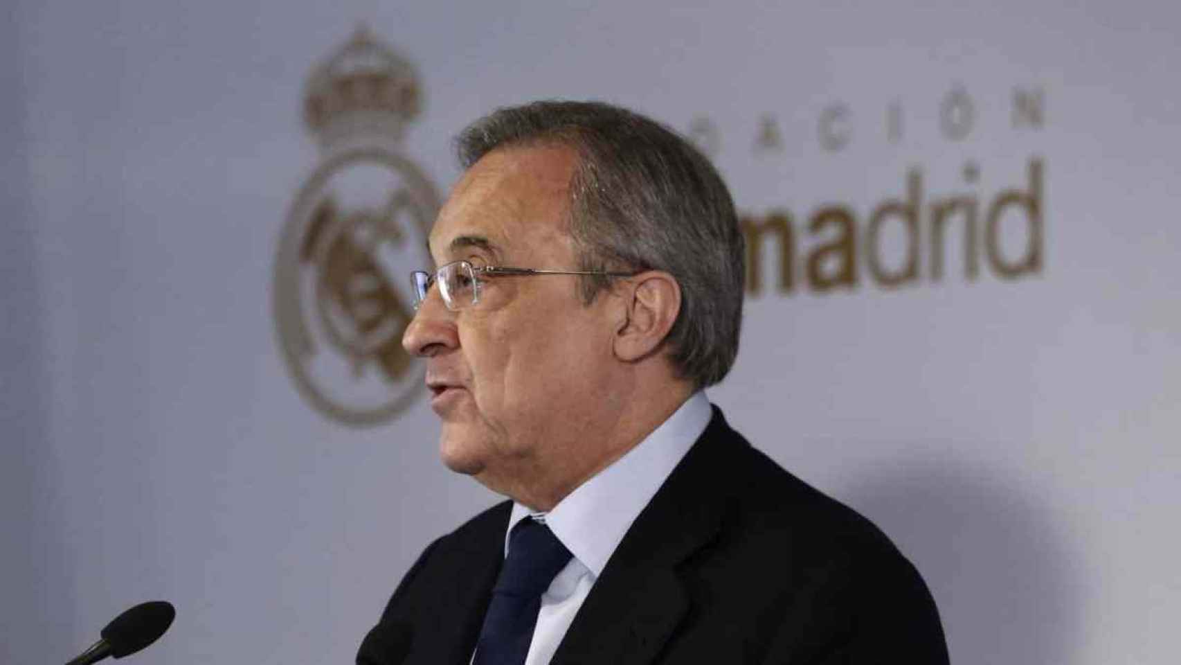 Imagen de archivo de Florentino Pérez en un acto del Real Madrid / EFE