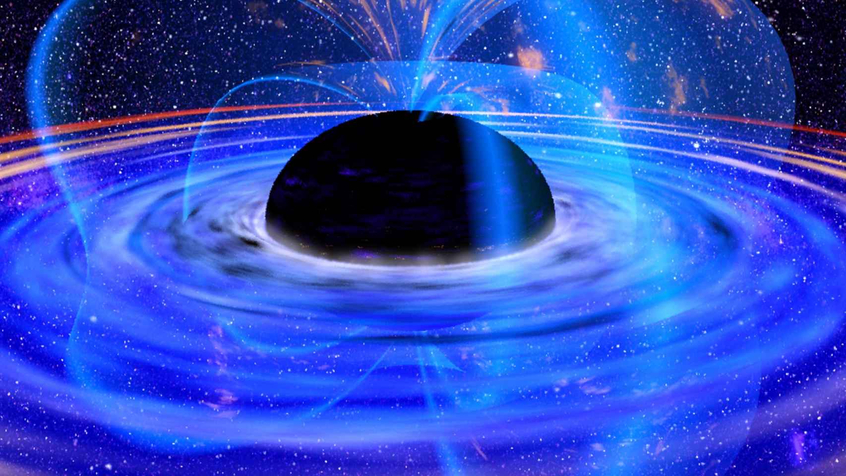 Fuente de partículas en agujeros negros supermasivos / CREATIVE COMMONS