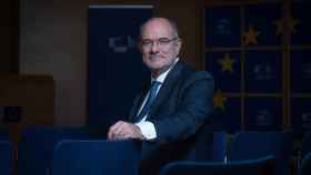 El portavoz del Parlamento Europeo y director general de comunicación de la Eurocámara, Jaume Duch, en una entrevista de Europa Press / DAVID ZORRAKINO - EUROPA PRESS