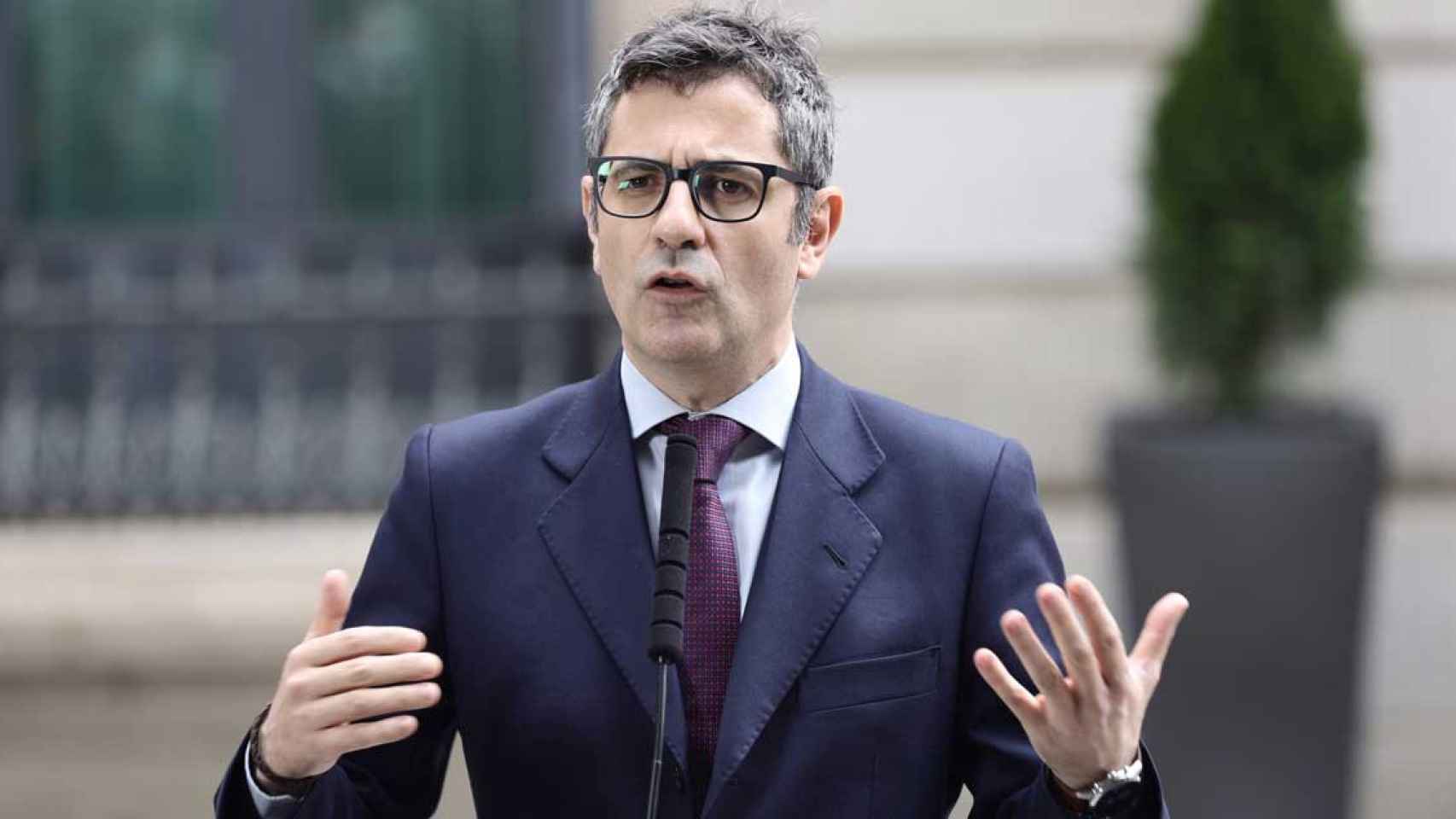 El ministro de la Presidencia, Félix Bolaños / EUROPA PRESS