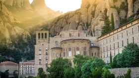 Imagen del Monasterio de Montserrat, en la cumbre de la montaña homónima / Cedida