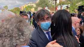 Carles Puigdemont, a la salida del Tribunal de Apelación de Sassari / CONSELL PER LA REPÚBLICA