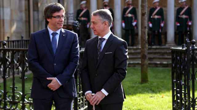 Carles Puigdemont e Íñigo Urkullu, en una imagen de archivo / EFE
