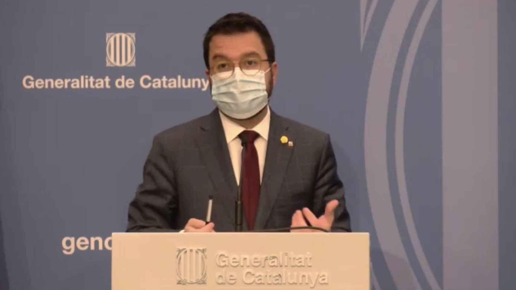 El vicepresidente catalán, Pere Aragonès, lidera las listas de ERC para las elecciones / EP