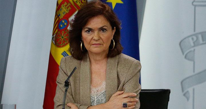 La vicepresidenta del Gobierno, Carmen Calvo / EFE
