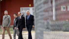 El presidente de la Generalitat, Quim Torra, a su salida de la cárcel de Estremera / EUROPA PRESS
