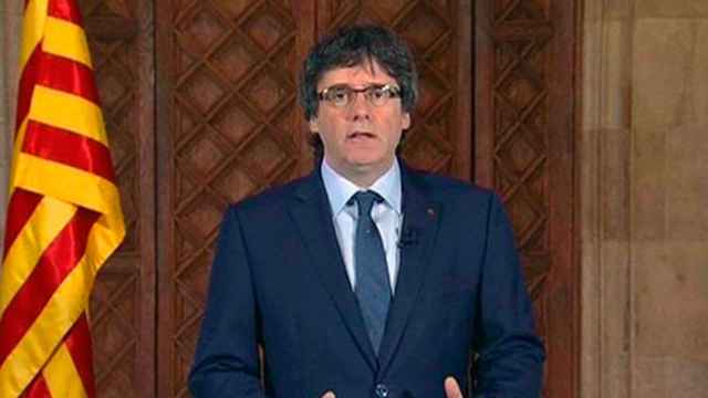 El presidente de la Generalitat, Carles Puigdemont / EFE