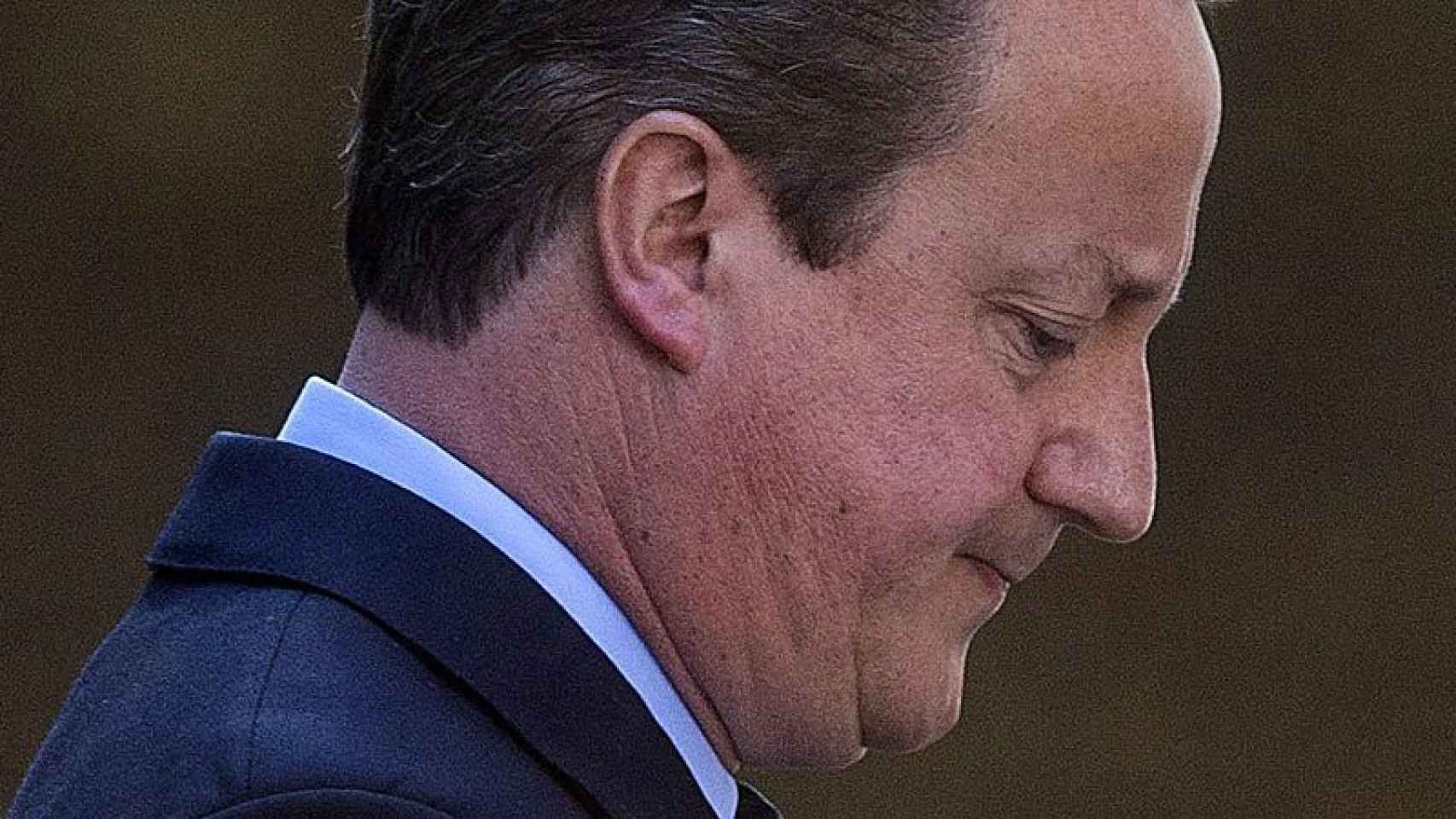 El primer ministro británico, David Cameron, este viernes, durante su comparecencia para anunciar su dimisión tras la victoria del 'Brexit' en el referéndum.