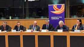 Conferencia de presentación de Sociedad Civil Catalana en el Parlamento Europeo