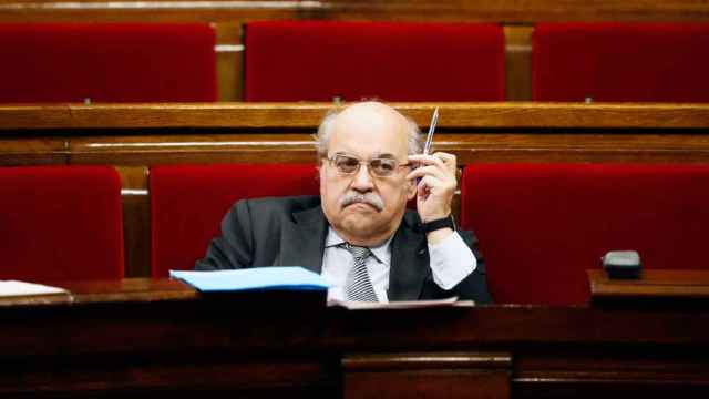 Andreu Mas-Colell, exconsejero del Govern, en su etapa en el Parlamento catalán / EFE