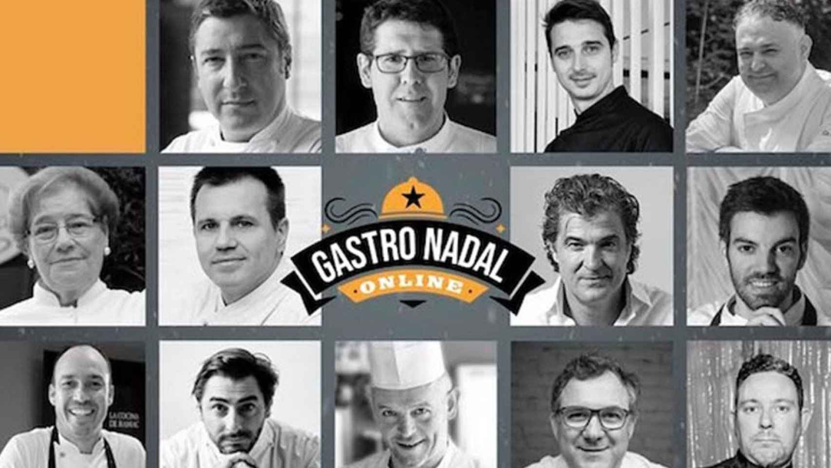 Chefs catalanes que participarán en el GastroNadal 2020 en la Antigua Fábrica Estrella Damm de Barcelona / GastroNadal