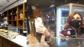 Dos mujeres acosan a una panadera en Barcelona por hablar en castellano / TWITTER
