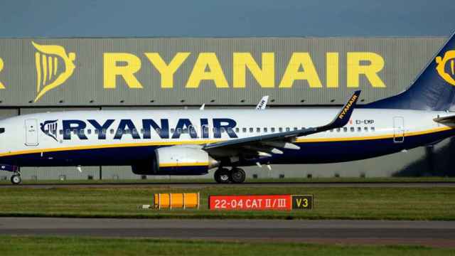 Un avión de la aerolínea Ryanair / EFE