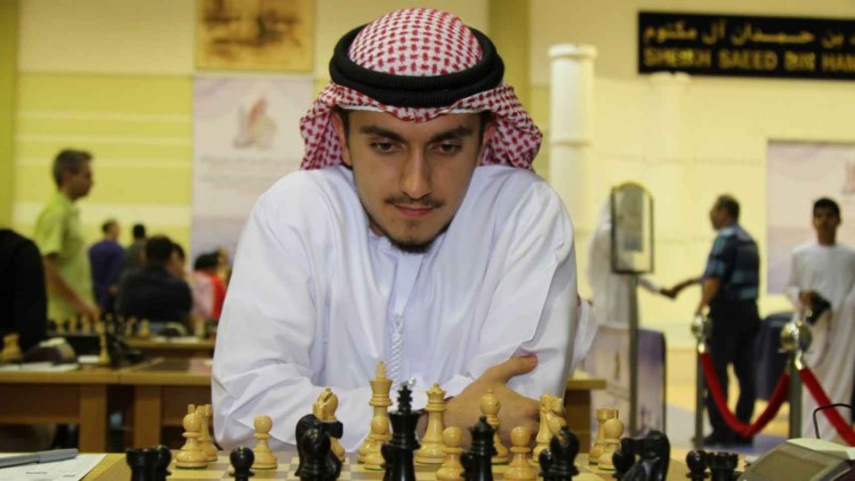Torneo de ajedrez en Dubái, con participación de jugadores de Arabia Saudí. .