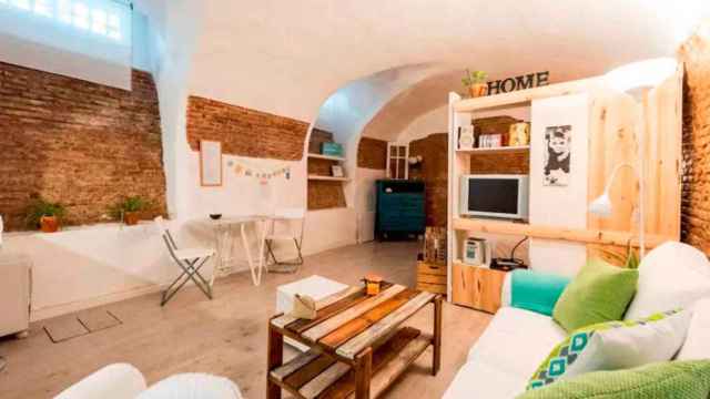 Imagen de un apartamento en Barcelona anunciado en Airbnb / CG
