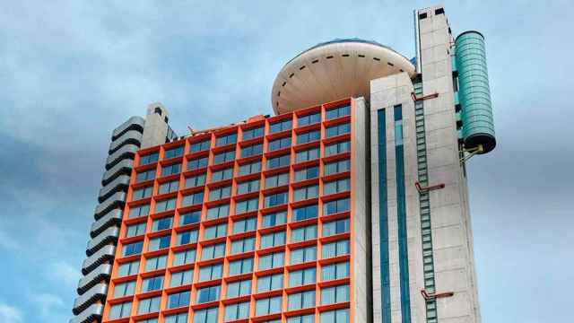 Imagen de la icónica cúpula del Hyatt Regency  Barcelona Tower / CG