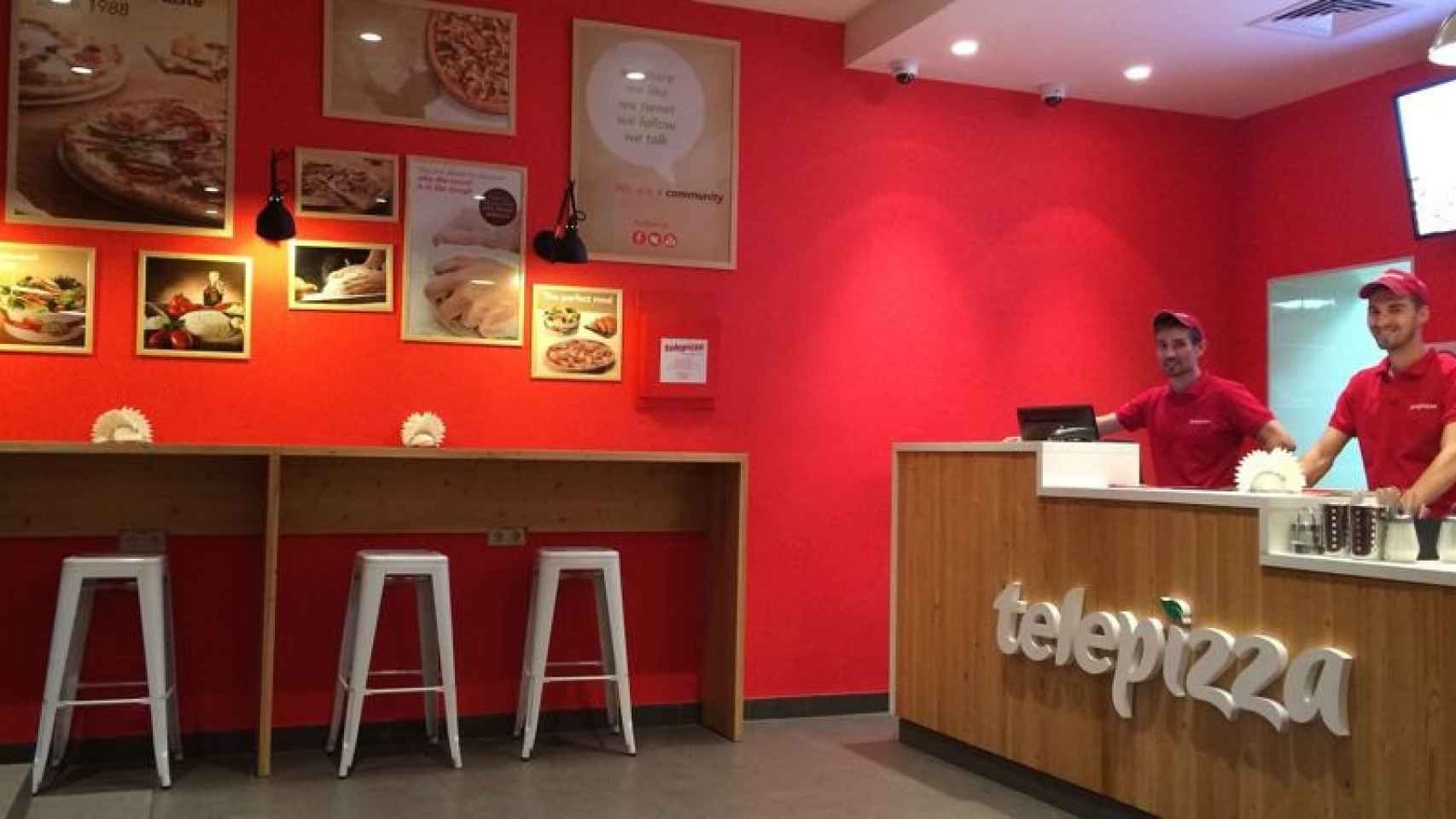 Uno de los establecimientos de Telepizza / EFE