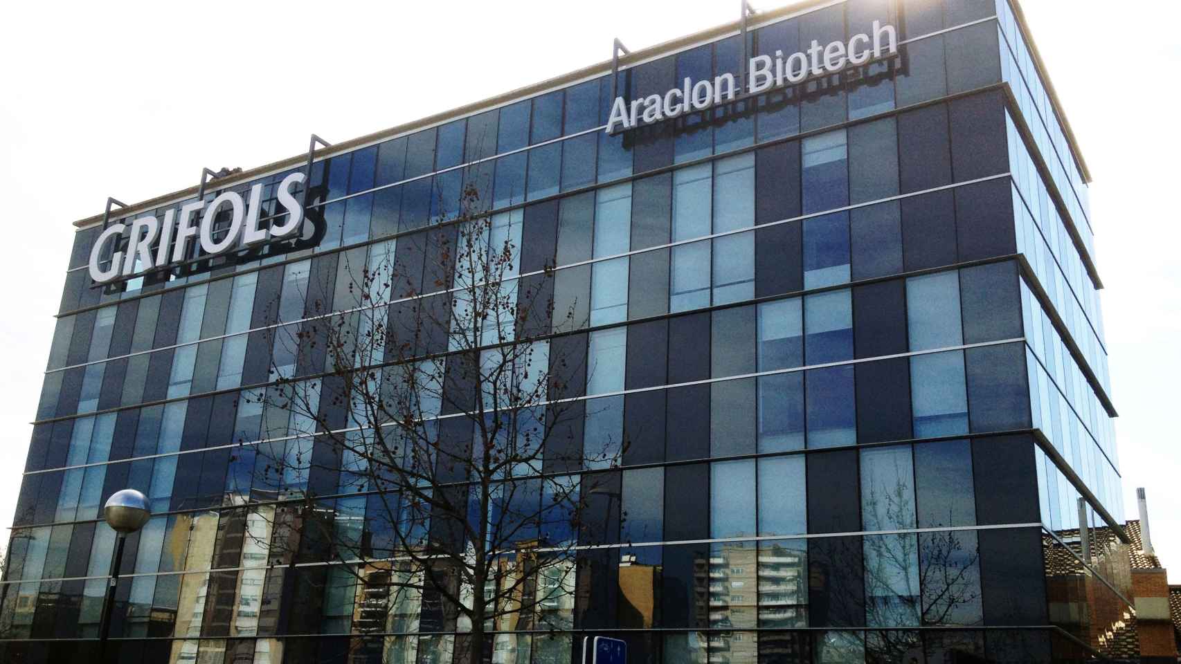 La sede de la filial zaragozana de Grifols Araclon Biotech / CG
