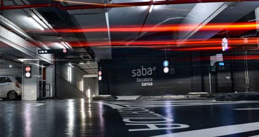 Uno de los aparcamientos de Saba en Barcelona / SABA