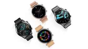Varios ejemplos del reloj Huawei Watch GT 2 con dos semanas de batería / HUAWEI