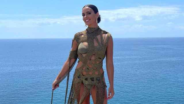 Cristina Pedroche con un vestido de red en la última gala de 'Love island'