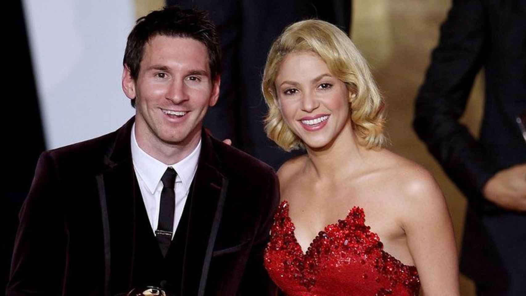 Imagen de archivo de Messi y Shakira