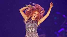 Shakira actúa durante un concierto como parte de su gira El Dorado World Tour / EFE