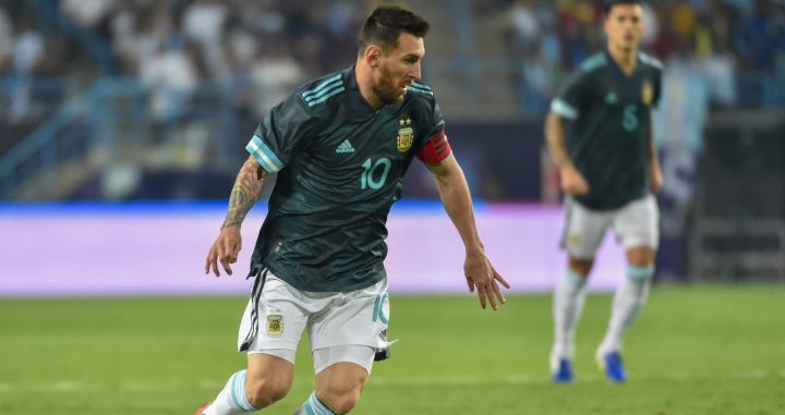 Messi, protagonista ante Brasil | Olé