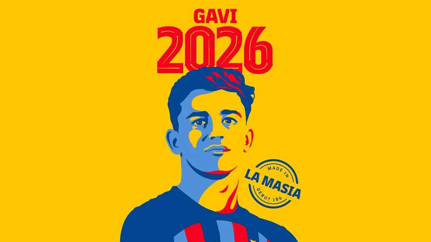 El Barça ha hecho oficial la renovación de Gavi / FCB