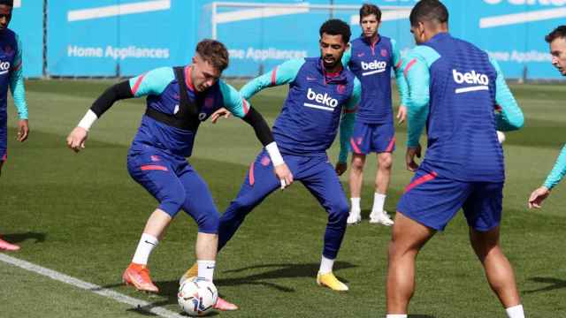 Los jugadores del Barça. en un entrenamiento | FCB