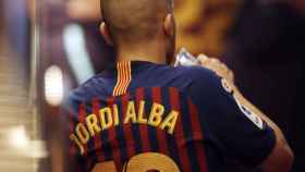 Una foto de Jordi Alba en el Barça / FCB