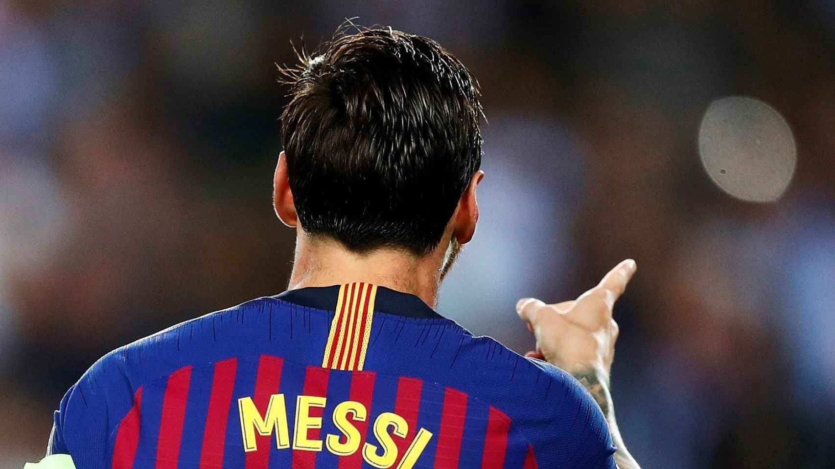Una foto de archivo de Leo Messi durante un partido con el Barça / EFE