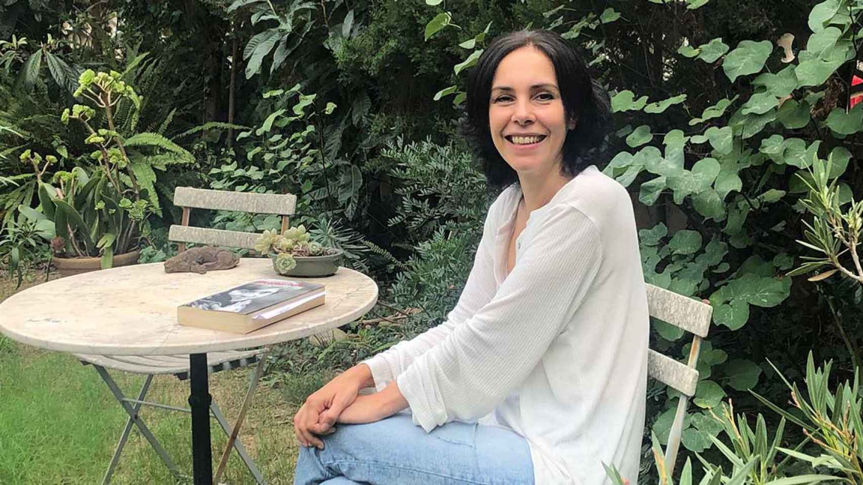 Betsabé Garcia, investigadora y biógrafa, autora de 'Con otros ojos', sobre la figura de Montserrat Roig, en la entrevista con 'Letra Global' / LG