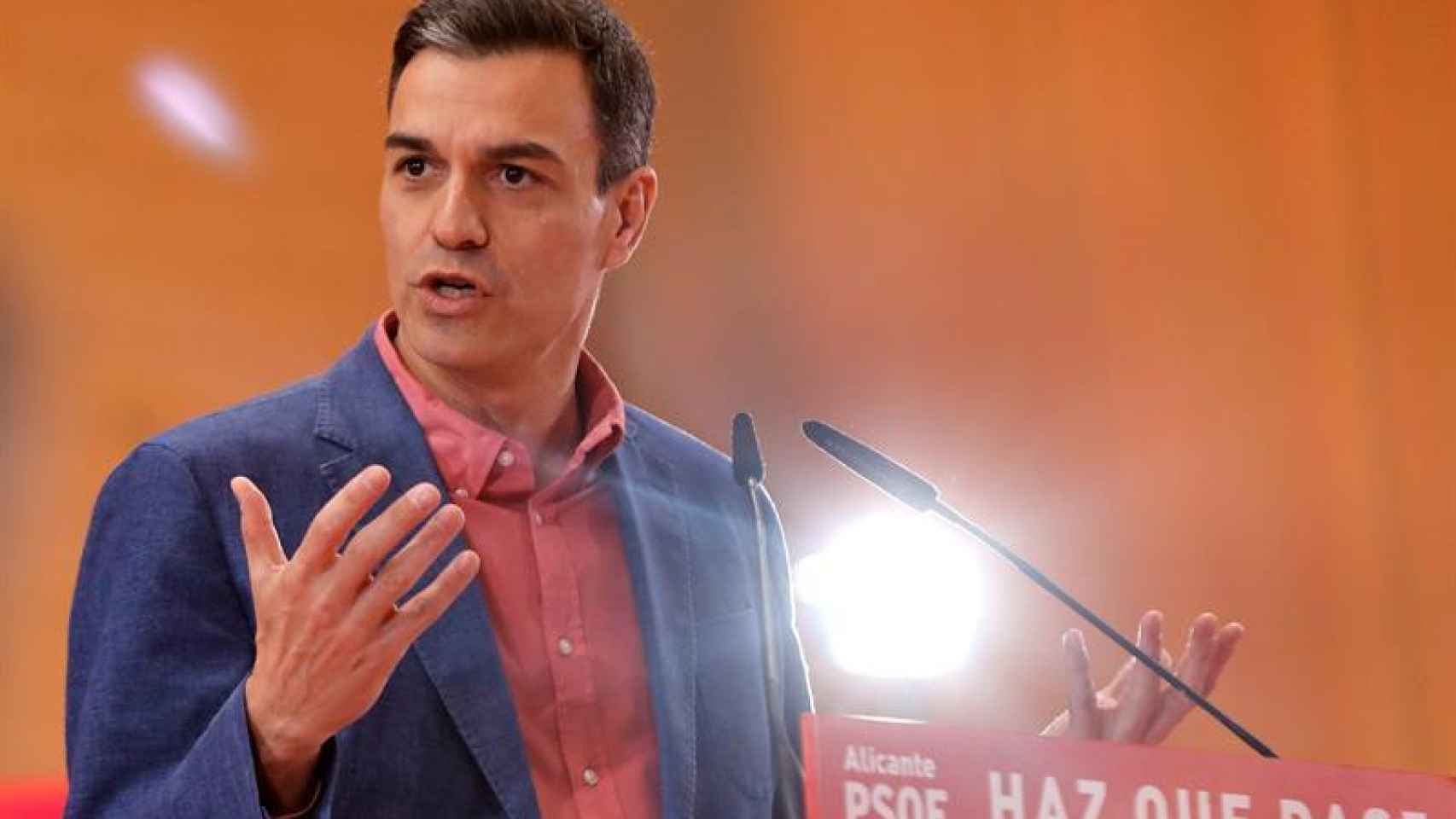El presidente del Gobierno y cabeza de lista del PSOE para las generales, Pedro Sánchez / EFE