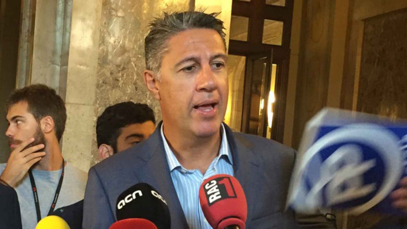 Xavier García Albiol tras reunirse con Inés Arrimadas / CG