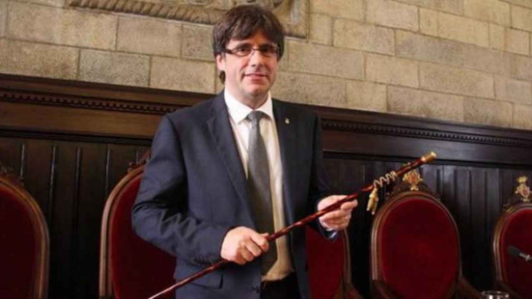 Carles Puigdemont, futuro presidente de la Generalitat.