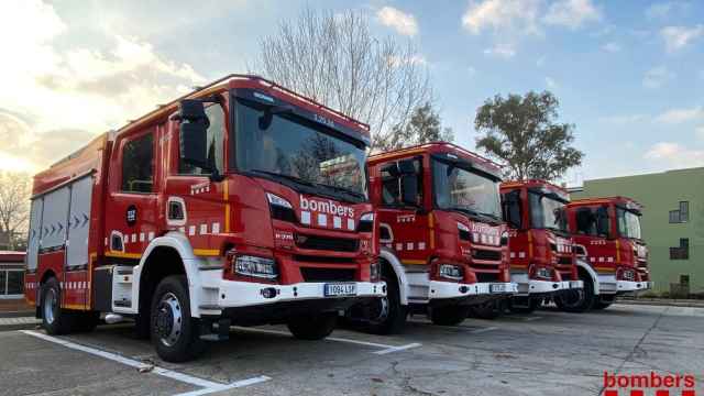 Camiones de los Bomberos de la Generalitat en una imagen de archivo / BOMBERS DE LA GENERALITAT