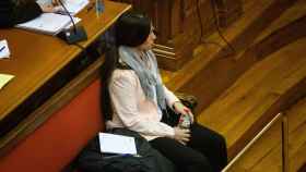 La acusada por el crimen de la Guardia Urbana, Rosa Peral, en el banquillo de los acusados / EP