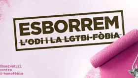 Cartel contra la agresión del Observatorio contra la Homofóbia de Barcelona /OCH