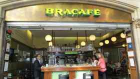 Una foto de archivo de la cafetería Bracafé de la calle Casp de Barcelona