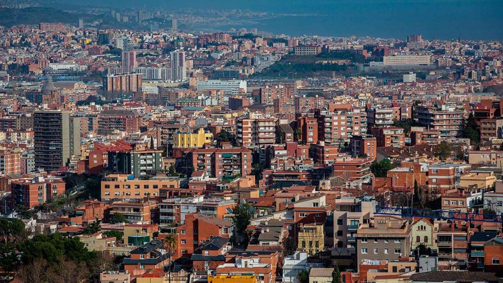 Vista panorámica de la ciudad de Barcelona / EP