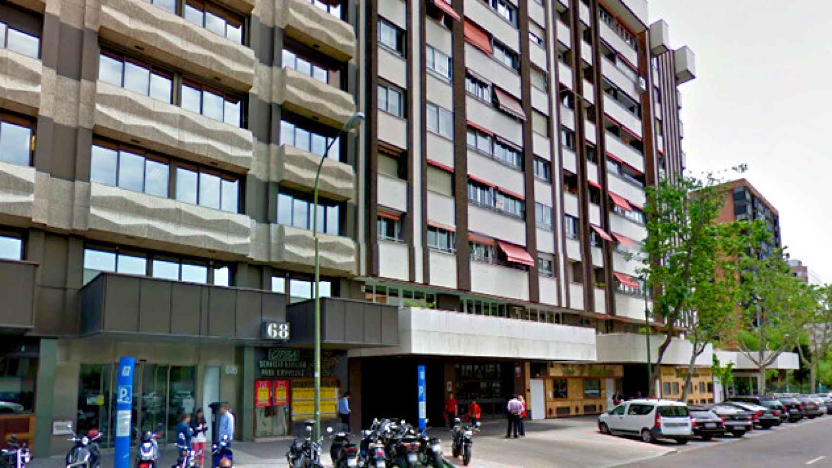 Sede de Azalia Grupo Inmobiliario en la calle Orense de Madrid / CG