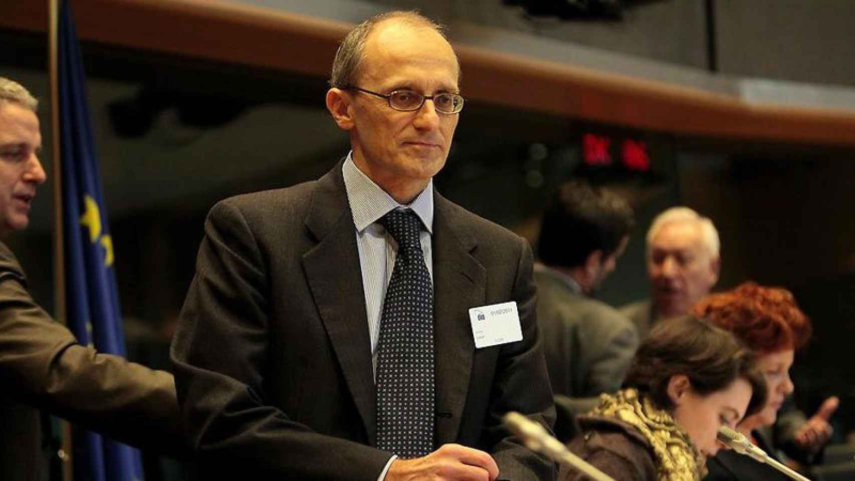 Andrea Enria, presidente de la Autoridad Bancaria Europea desde 2011 en una imagen de archivo de noviembre de 2015.