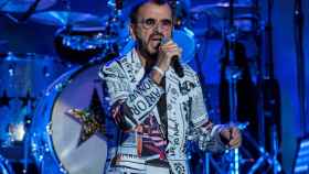 Una foto de Ringo Star en el concierto en el Palau Sant Jordi de este martes / EFE
