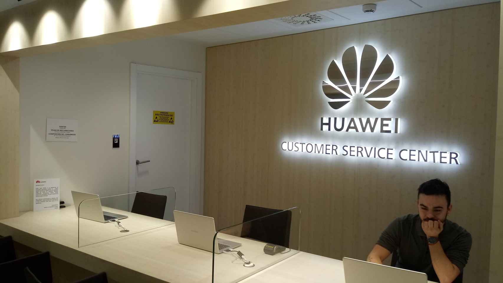 Área de atención al cliente de Huawei