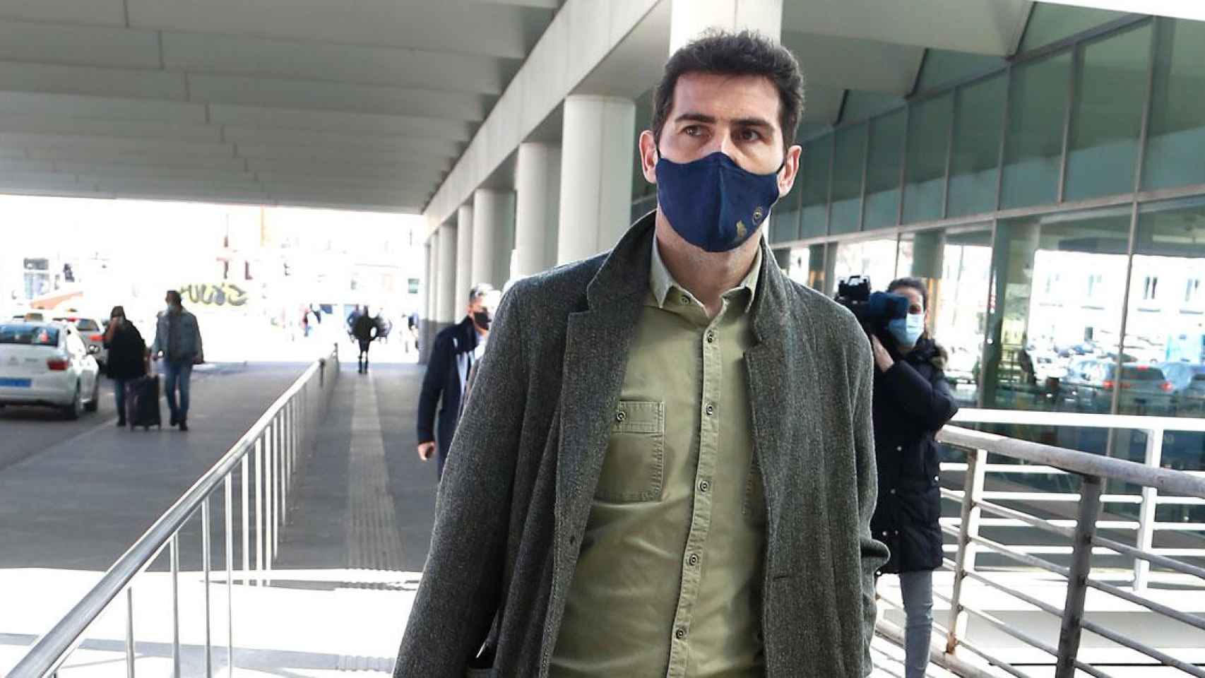 Iker Casillas, a su llegada a Madrid EP