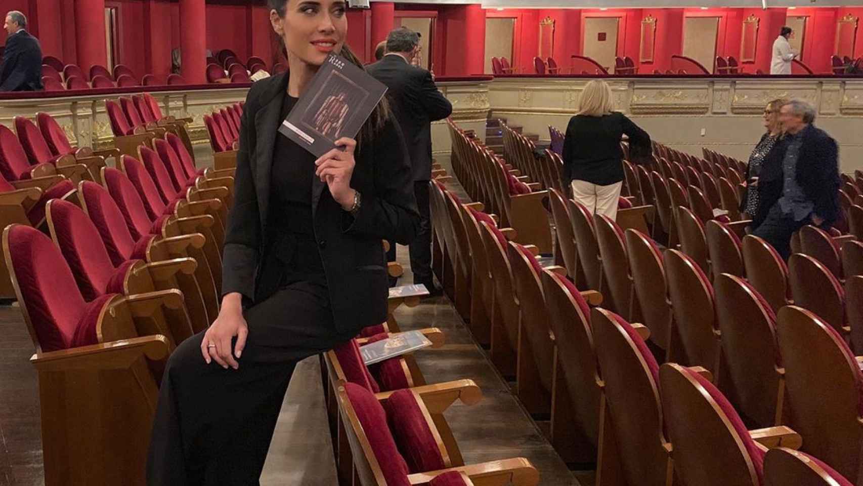 Pilar Rubio en la ópera