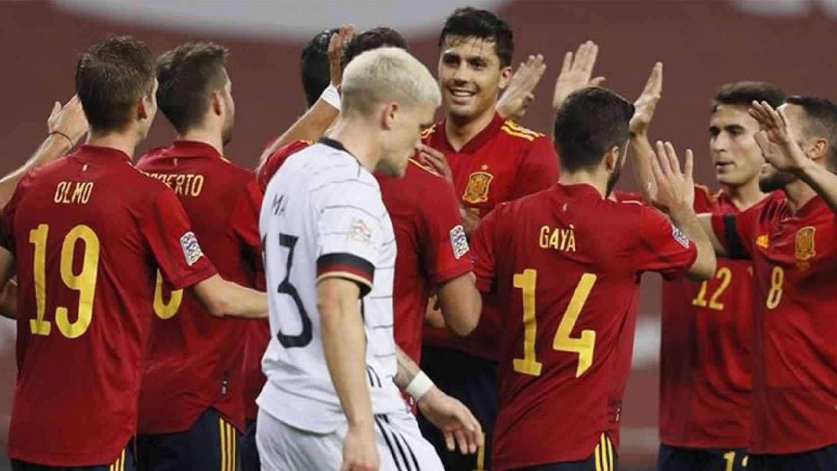 España goleó a la selección de Alemania en su último encuentro previo al Mundial / REDES