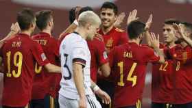 España goleó a la selección de Alemania en su último encuentro previo al Mundial / REDES